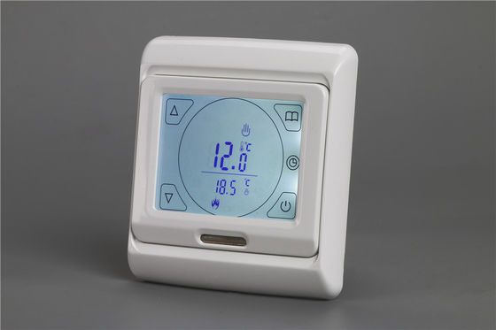 LCD Floor Heating Thermostat 16A Touch Screen Programmable Temperature Controller