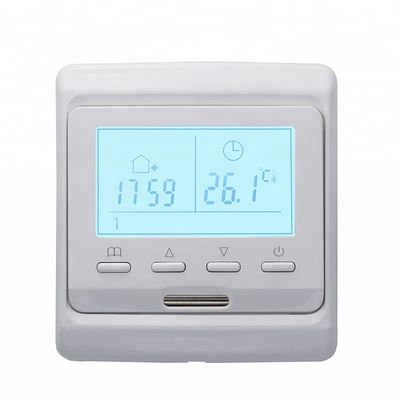 термостат пола 86*90*43мм белый хэатед с датчиком НТК